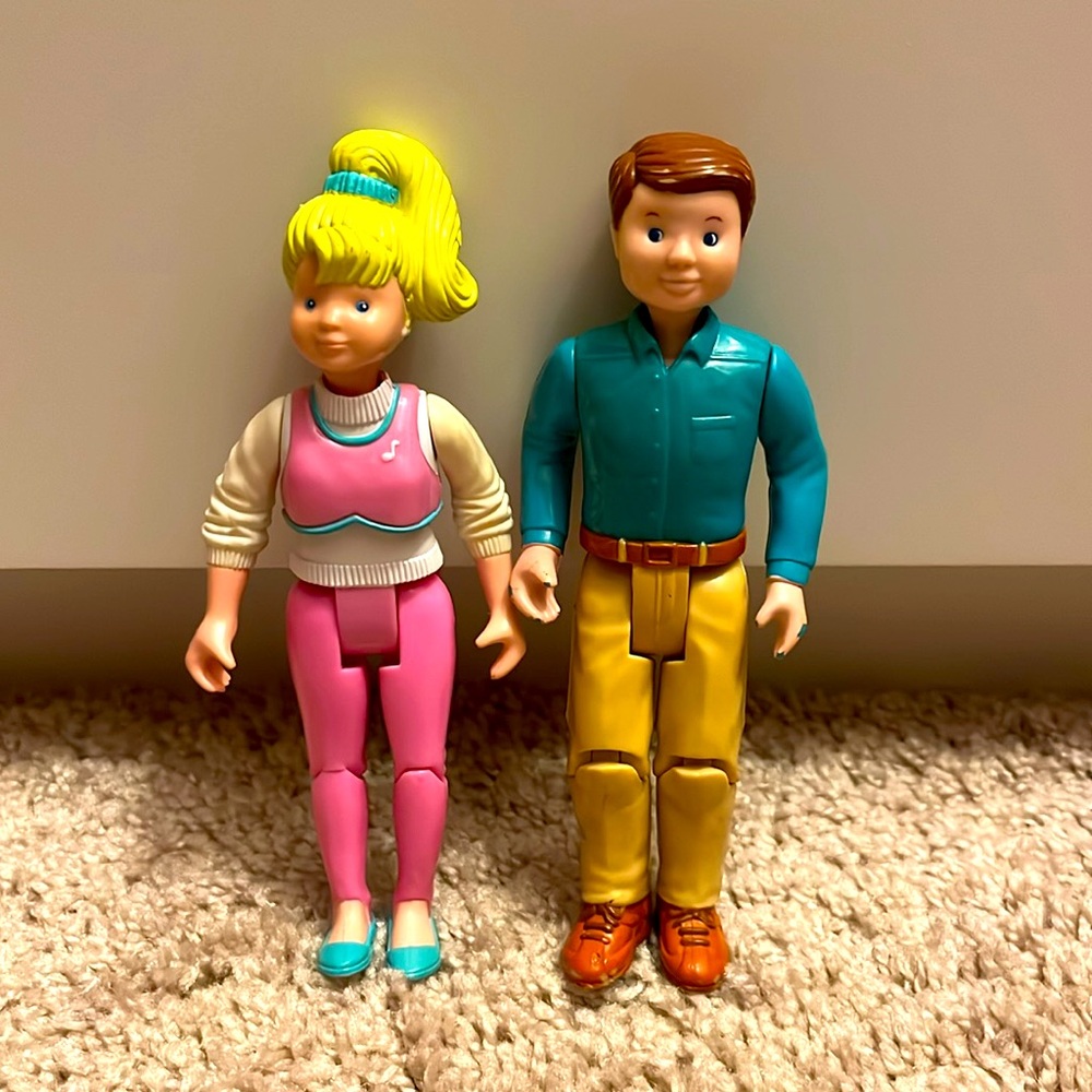 Fisher Price Loving Family People - Dad & Teen characters